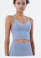 Sujetador deportivo de nailon S-XL para mujer, Bralette, ropa interior transpirable, Leggings deportivos, Top Sexy, 10 colores - details 4