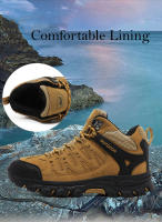 Botas de senderismo al aire libre para hombre, botas de Trekking duraderas antideslizantes para escalada de montaña, botas tácticas militares de alta calidad - details 10