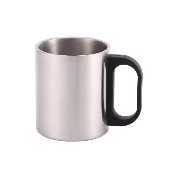 Taza de Agua de Doble Capa de Acero Inoxidable Taza Portátil para Deportes al Aire Libre - 1
