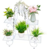 Soporte de Hierro para Plantas Estantería de 6 Niveles para Macetas Decoración de Flores para Exterior e Interior Muebles y Organización - details 8