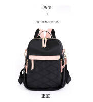 Mochilas informales para mujer, mochila ligera negra, pequeña mochila de viaje para mujer, mochila antirrobo, regalo para mujer - details 22