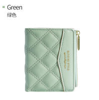 Cartera Corta y Delgada con Múltiples Ranuras Color Sólido Elegante para Chicas - details 5