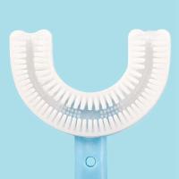 Cepillo de Dientes para Bebé en Forma de U de 360 Grados Cepillo de Silicona Suave para Limpieza Bucal de Mordedores - details 4