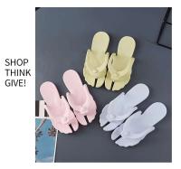 Zapatillas de viaje plegables portátiles para mujer, chanclas de playa antideslizantes, diseño desmontable, baño de natación estampado transpirable - details 9