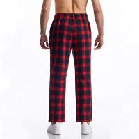 Pantalón à carreaux pour hommes, décontracté, avec cordon de serrage, droit, Harajuku, Hip-hop, pour l'extérieur, quotidien, nouvelle collection été - details 4