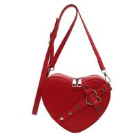 Bolso de hombro vintage Y2K con cadena pequeña para mujer, bolso en forma de corazón, bolso gótico grueso - details 22