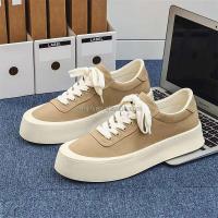 Nuevos zapatos con plataforma elevadora para hombre, diseño informal y grueso, suela de goma blanca, calzado deportivo de lona a la moda para hombre, Wenzhou 44 - details 10