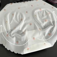 Ropa interior de 6 uds., bragas de seda helada, entrepierna de algodón, calzoncillos finos sin costuras, calzoncillos de mujer, calzoncillos de cintura media, dulce fresa, regalo - details 3