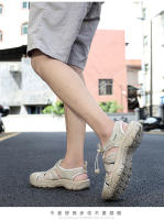 Sandalias casuales de piel de vaca de gran tamaño, zapatos de playa de verano para hombres y mujeres, sandalias deportivas al aire libre, sandalias de montañismo, zapatos creek - details 13