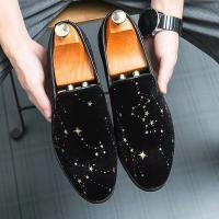 Idea de nuevo producto 2024, vestido de cuero genuino de estilo italiano para hombre, zapatos casuales populares para fiesta de boda y espectáculo - details 0