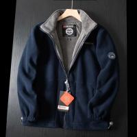 Chaqueta acolchada de forro Polar a prueba de viento para hombre, abrigo cálido anticongelante, frío Polar, talla grande, ocio, moda, otoño, invierno, nuevo - details 11
