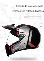 Casco de Moto Todo Terreno, Casco de Rally de Carretera, Cobertura Total para Todas las Estaciones, Forest Speedway DH - details 1
