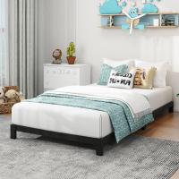 Cama de Metal Moderna Marco de 140 x 200 cm Montaje Fácil Ideal para Adultos, Niños, Adolescentes - details 12