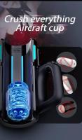 Empaquetado privado Sexy THRUSTING-PRO Masturbador masculino de alta velocidad con empuje automático, copa de masturbación vaginal telescópica, juguete sexual para hombres - details 7