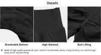 Leggings deportivos sin costuras para mujer, pantalones ajustados, ropa para mujer, mallas de entrenamiento de cintura alta - details 2