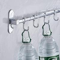 Estante de almacenamiento de acero inoxidable para cocina, colgante de pared para cuchillos, multifunción, sin perforaciones - details 2