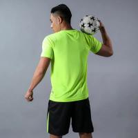 Camiseta de manga corta de seda de hielo para hombre, conjunto informal de secado rápido, pantalones cortos deportivos transpirables - details 9