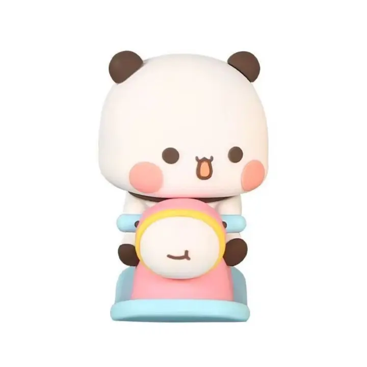 Figura de Anime Bubu Dudu Panda oso figura oso Panda Panda Bubu Dudu figura muñeca dibujos animados coleccionable Panda Bubu oso modelo de juguete - 1