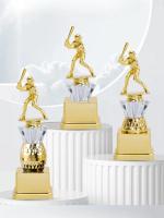 Trofeos de béisbol personalizados, estatuilla de bateador, trofeo de plástico de personalidad, venta al por mayor - details 4