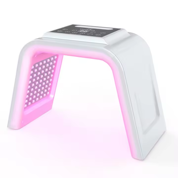 PULVERIZADOR frío para cuidado de la piel, máquina de belleza con luz Led, máscara Facial, Spa, terapia Pdt, rejuvenecimiento de la piel, eliminador de acné, 7 colores - 1