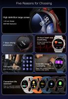 Reloj inteligente deportivo para hombre y mujer, pulsera resistente al agua con batería de larga duración,llamada BT,para teléfono - details 3