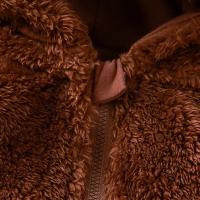 Pijamas cálidos de felpa para bebé, con monos, bolsas de oso con cuello con capucha, pijamas informales para recién nacido de 0 a 1 años - details 5