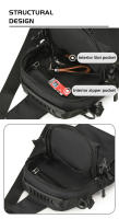 Mochila de viaje impermeable para hombre, bolsa cruzada de gran capacidad para deportes al aire libre, Camping, senderismo, ciclismo - details 6