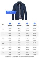 Chaquetas ligeras con solapa para hombre, abrigos de vestir de negocios informales, cortavientos con cremallera, ropa de primavera y otoño - details 1