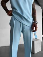 Pantalones casuales ligeros de cuatro estaciones para hombre, pantalón de punto, pantalón largo, moda, pantalón urbano - details 3