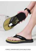 Nuevas chanclas de camuflaje para hombres, zapatos de playa antideslizantes de verano para hombres, versión coreana de sandalias al aire libre de moda - details 3