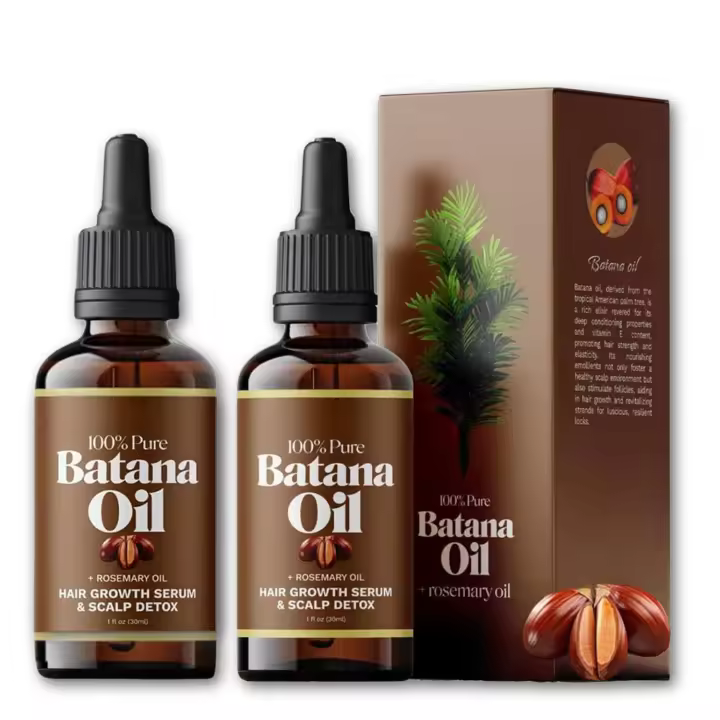 Crecimiento: 100% puro natural con romero de Honduras, mejora y nutre la luminosidad de la piel, reduce la caída, aceite para todo el cabello - 1