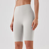 Hamidou-pantalones cortos de Yoga para mujer, mallas deportivas transpirables, de cintura alta, para entrenamiento y gimnasio - details 21