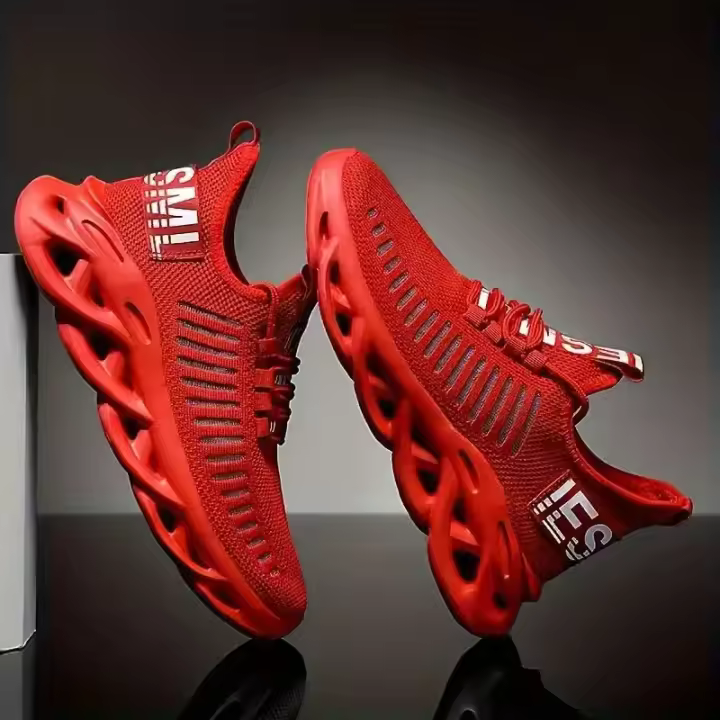 Zapatillas deportivas de malla para hombre y mujer Cómodas, transpirables, para correr, informales para caminar al aire libre - 1