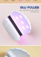 Arte Clavo-Mini secador de uñas portátil, Gel de secado rápido, UVLED, máquina de luz de manicura, herramientas de secado de Arte de uñas, alimentación por USB - details 4