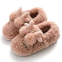 Nuevos zapatos lindos de cuero de ciervo para hombres y mujeres, pantuflas de felpa para interiores para mujeres, diseñador de moda Putian, Rusia, baratos - details 8