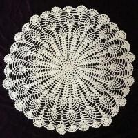 Alfombra ENCE de crochet hecha a mano, pasillo de mesa redonda, posavasos de boda, pantalla de sofá, accesorios de bricolaje, juego de 2 piezas - details 1