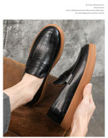 Mocasines zapatos de cuero casuales de verano para hombres zapatos cómodos y transpirables Doudou cubren los pies - details 9