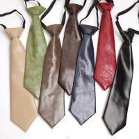 Corbata De Leder Sin Desgaste Estilo Casual College JK/DK Negro Para Mujer Personalidad Cosplay Sin Cuidado Químico Altamente Concernido - details 0