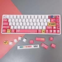 Teclas coreanas de Anime Hitori Gotoh, 138 teclas, PBT Dye Subbed, teclas de juegos de dibujos animados, BOCCHI THE ROCK, teclas retroiluminadas para diseño ANSI - details 1
