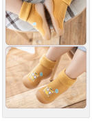 Calcetines gruesos de tubo alto para niños y niñas, medias de fondo suave para interiores, Otoño e Invierno - details 5