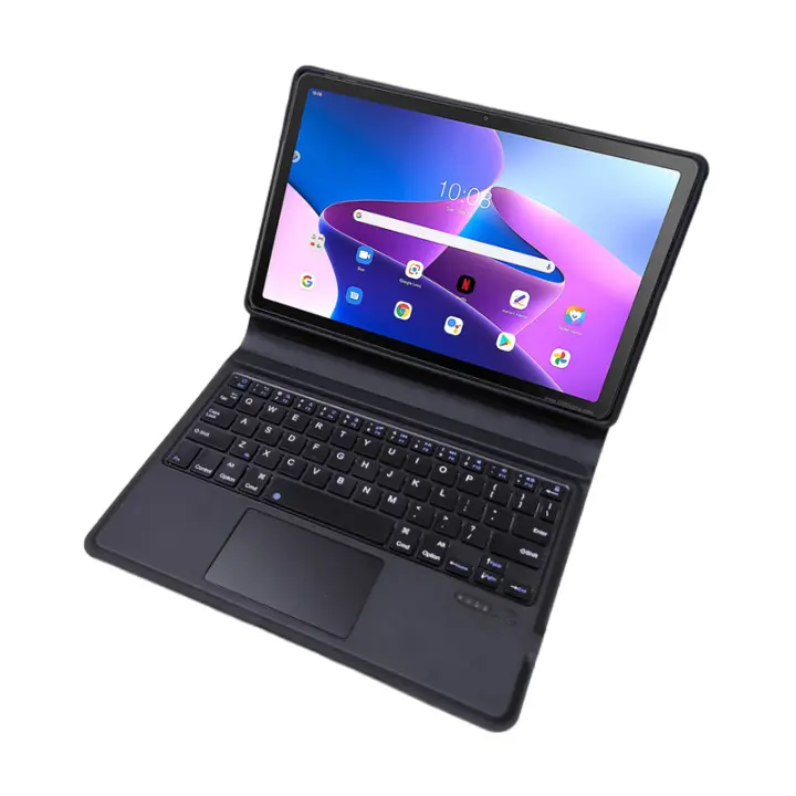 Funda de Teclado magnético para tableta Lenovo Tab M10, 3. ª generación, 10,61 pulgadas, TB-125FU / TB-128FU/TB-128XU, Español - 1