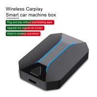 Adaptador Carplay con cable a inalámbrico para estéreo de coche con tipo C, Plug and Play, WiFi, Bluetooth 5,3, receptor, adaptador AI Box - details 1