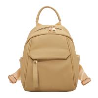 Bolso mujer 2025 nueva mochila de cuero suave para mujer, mochila pequeña de viaje literario de moda bolso de mujer - details 6
