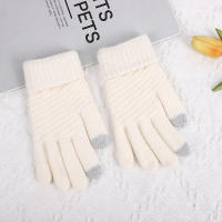 Guantes Jacquard de invierno para mujer, guantes cálidos para ciclismo, correr, conducir, senderismo - details 6