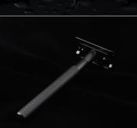Afeitadora clásica de doble filo para hombre, afeitadora de seguridad ajustable de acero inoxidable, depilación de suaves a agresivos - details 3