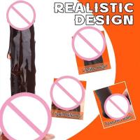Vibrador realista de 9.8" con estimulación anal y del punto G, de silicona, con control remoto telescópico, para la masturbación femenina. - details 4