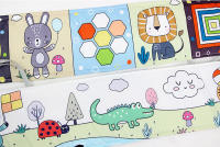 Libro de Actividades Sensoriales para Bebés de Tela Suave Contraste Alto Negro y Blanco Juguetes Educativos para Niños Pequeños - details 24