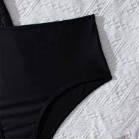 Nuevo traje de baño de playa conservador de talla grande dividido de dos piezas para mujer - details 6