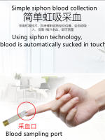 Xinshu Detector de hemoglobina Analizador de anemia Medidor Hb/medidor para el hogar 50 piezas/50 pruebas de papel sin medidor - details 4