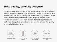 Yeelight LED Downlight Blanco cálido/luz amarilla cálida Downlight 220V Fácil de instalar 5W Ahorro de energía 400 lúmenes - details 9